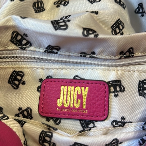 Juicy Couture Zipper Flap Purse Pink - Picture 5 of 7